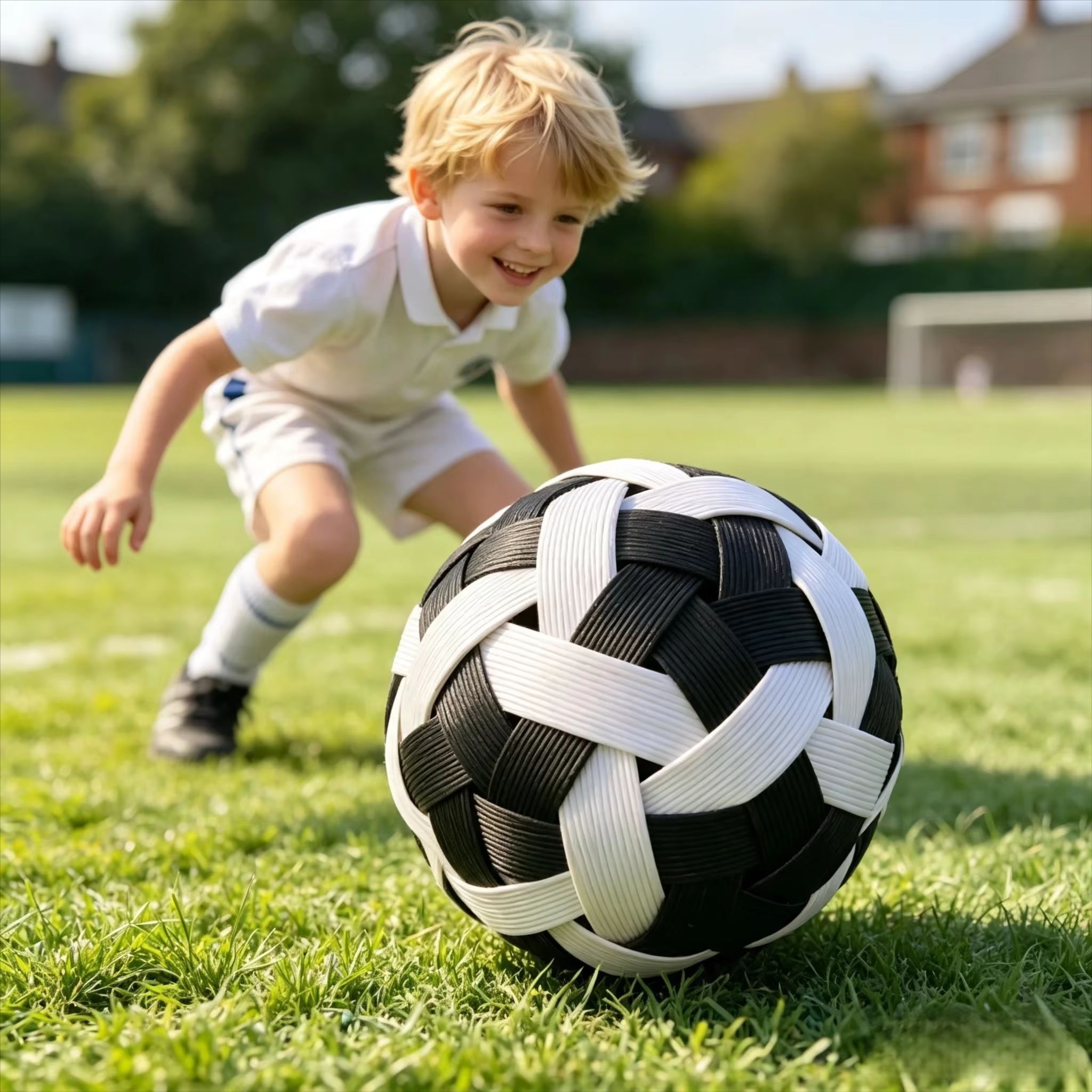 Outdoor Games For Kids - ลูกหวายเซパタคRAW สำหรับเด็ก ทำด้วยมือ ของเล่นกีฬากลางแจ้ง วอลเลย์บอลเตะ ของเล่นฝึกซ้อม
