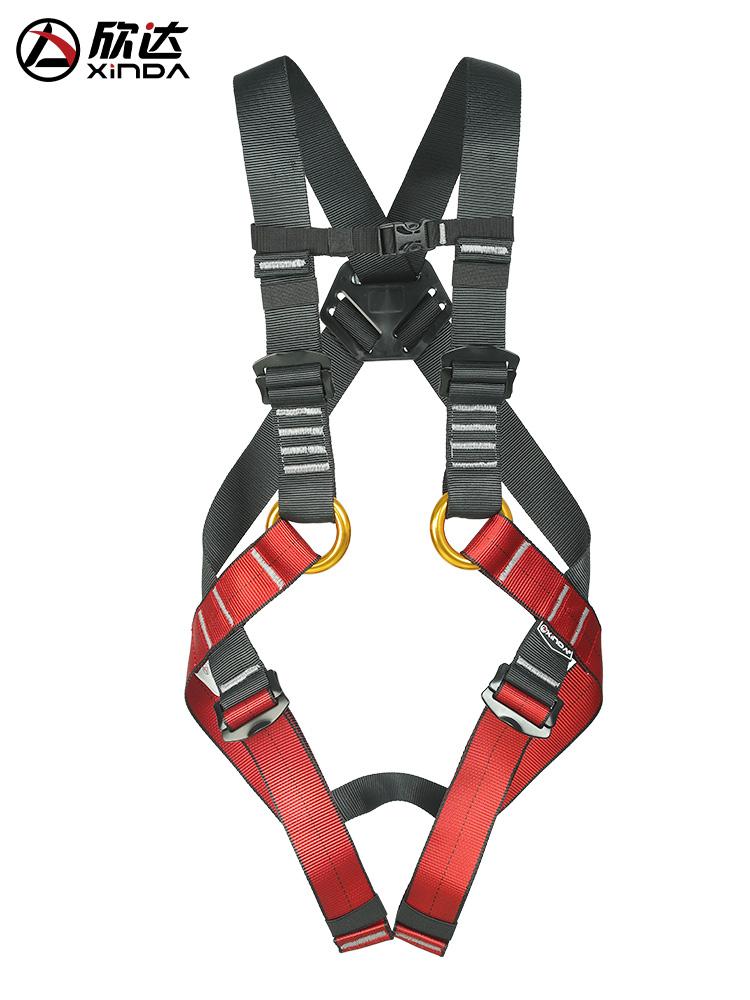 Kids Outdoor Climber - Xinda เด็กสายรัดร่างกายเต็มรูปแบบในร่มกลางแจ้งปีนหน้าผาขยายป้องกันเข็มขัดนิรภัยเด็ก