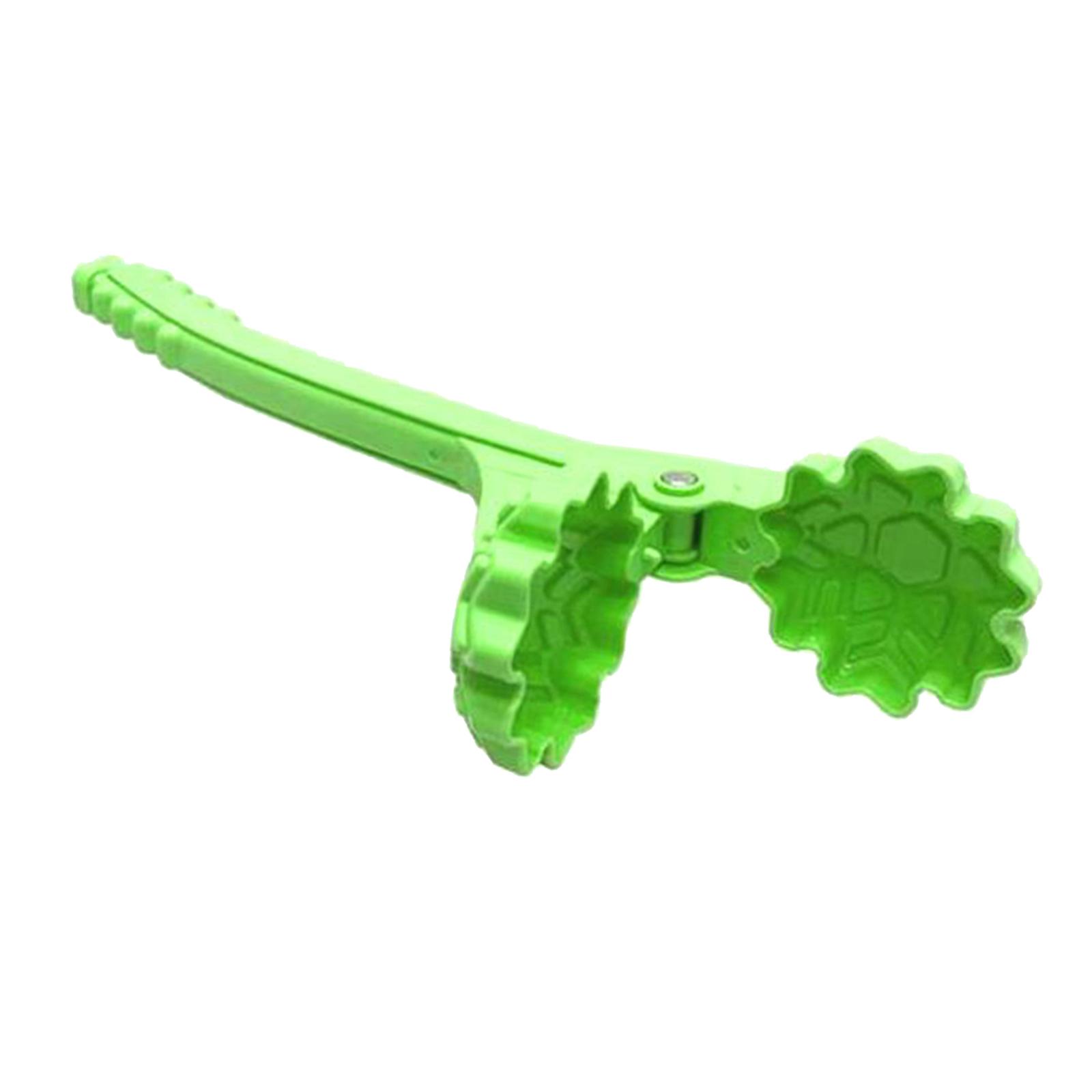 Kids Outdoor Play - ที่หนีบทำลูกบอลหิมะสำหรับเด็กและผู้ใหญ่ เหมาะสำหรับเล่นกลางแจ้งในฤดูหนาว ทำลูกบอลหิมะจากทราย หรือใช้เป็นเครื่องทำลูกบอลหิมะแบบพกพา สำหรับเล่นที่ชายหาด