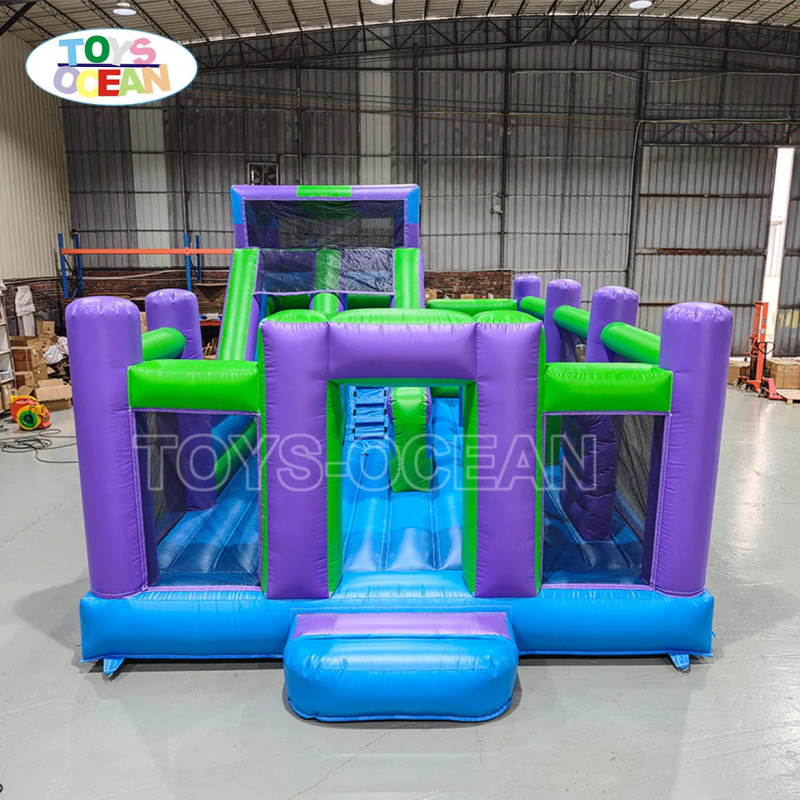 สนามเด็กเล่นเป่าลมขนาดใหญ่กลาง - Kids Outdoor Inflatable บทวิจารณ์และราคา