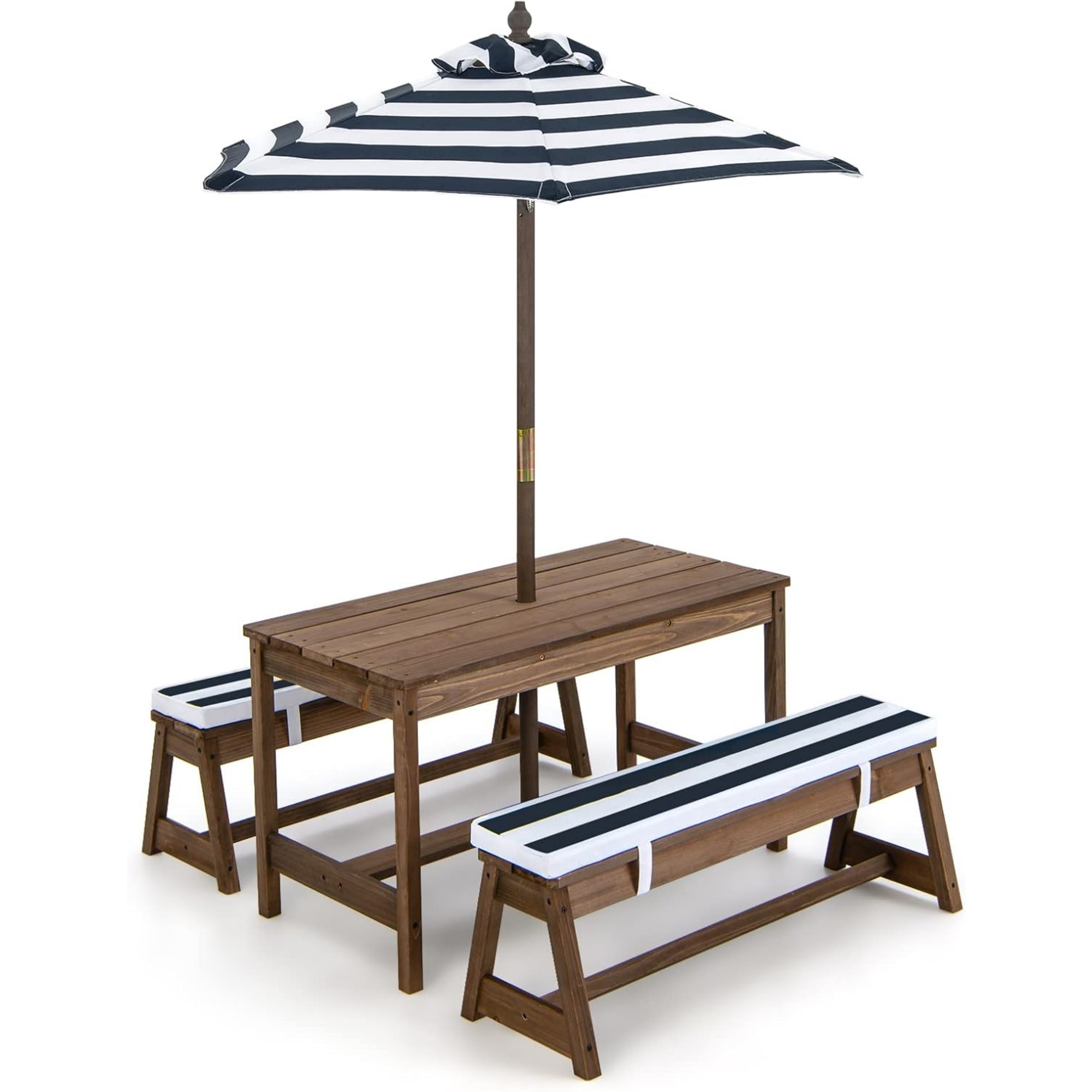 โต๊ะปิกนิกสำหรับเด็กพร้อมร่มพั - Kids Outdoor Table With Umbrella บทวิจารณ์และราคา