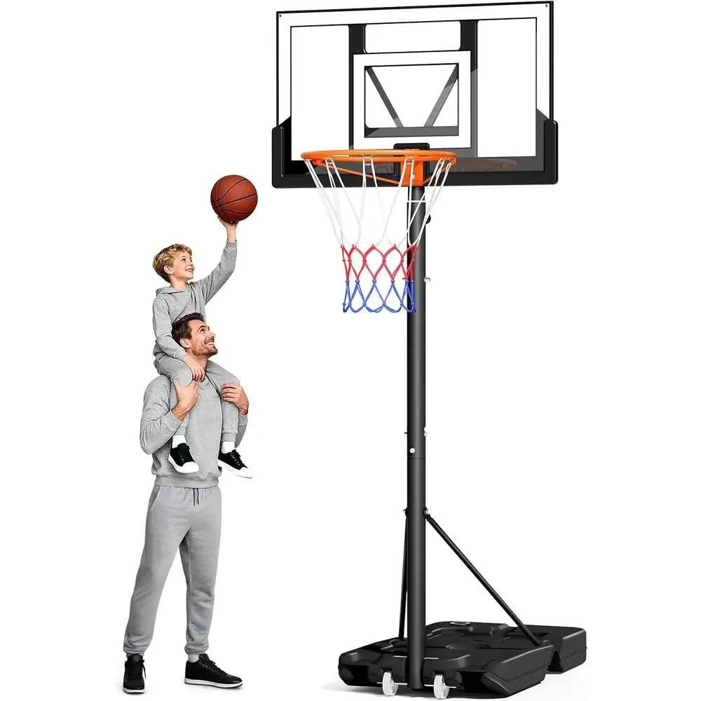 ห่วงบาสเก็ตบอลแบบพกพาสำหรับใช้ - Kids Outdoor Basketball บทวิจารณ์และราคา