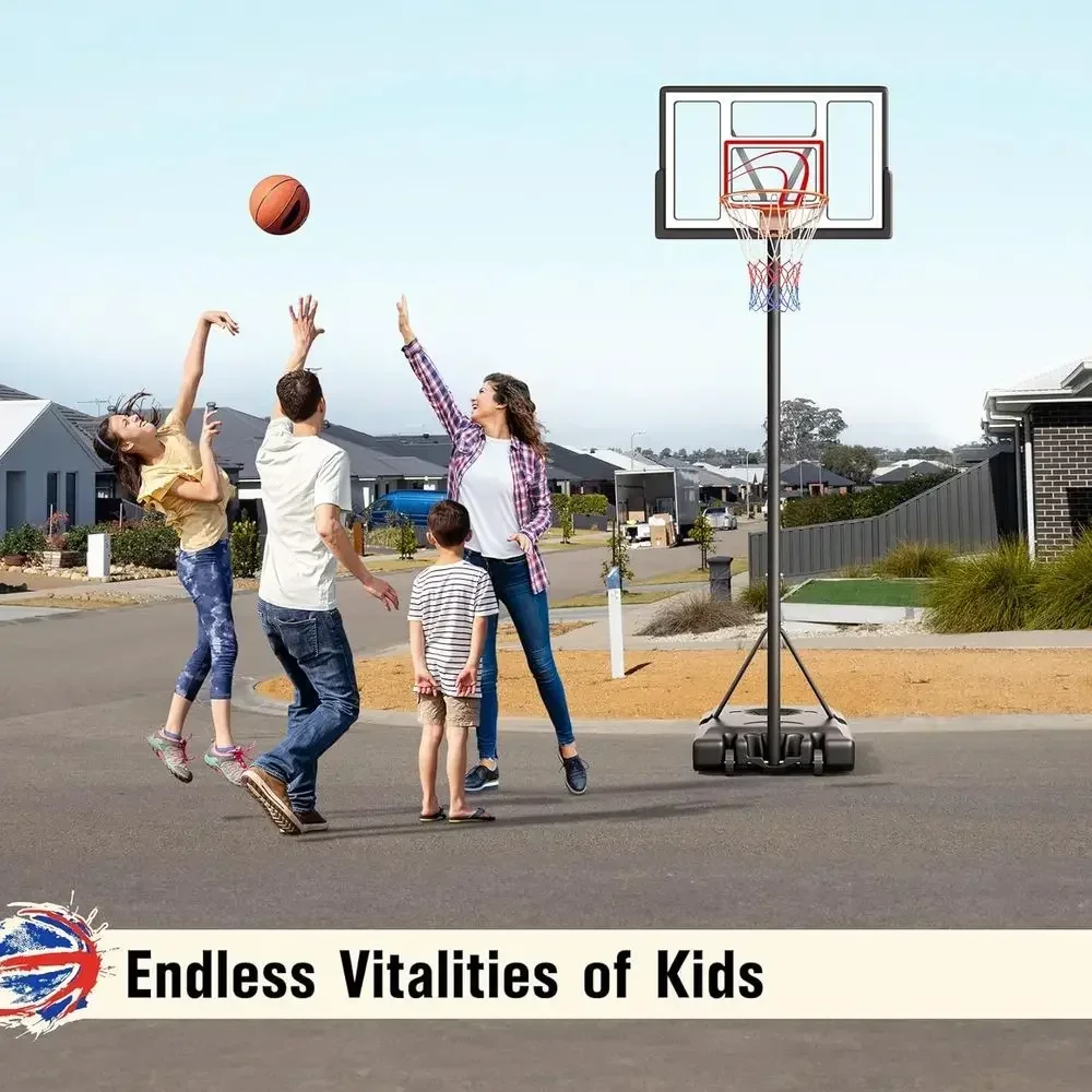 ห่วงบาสเก็ตบอลแบบพกพาสำหรับใช้ - Kids Outdoor Basketball บทวิจารณ์และราคา