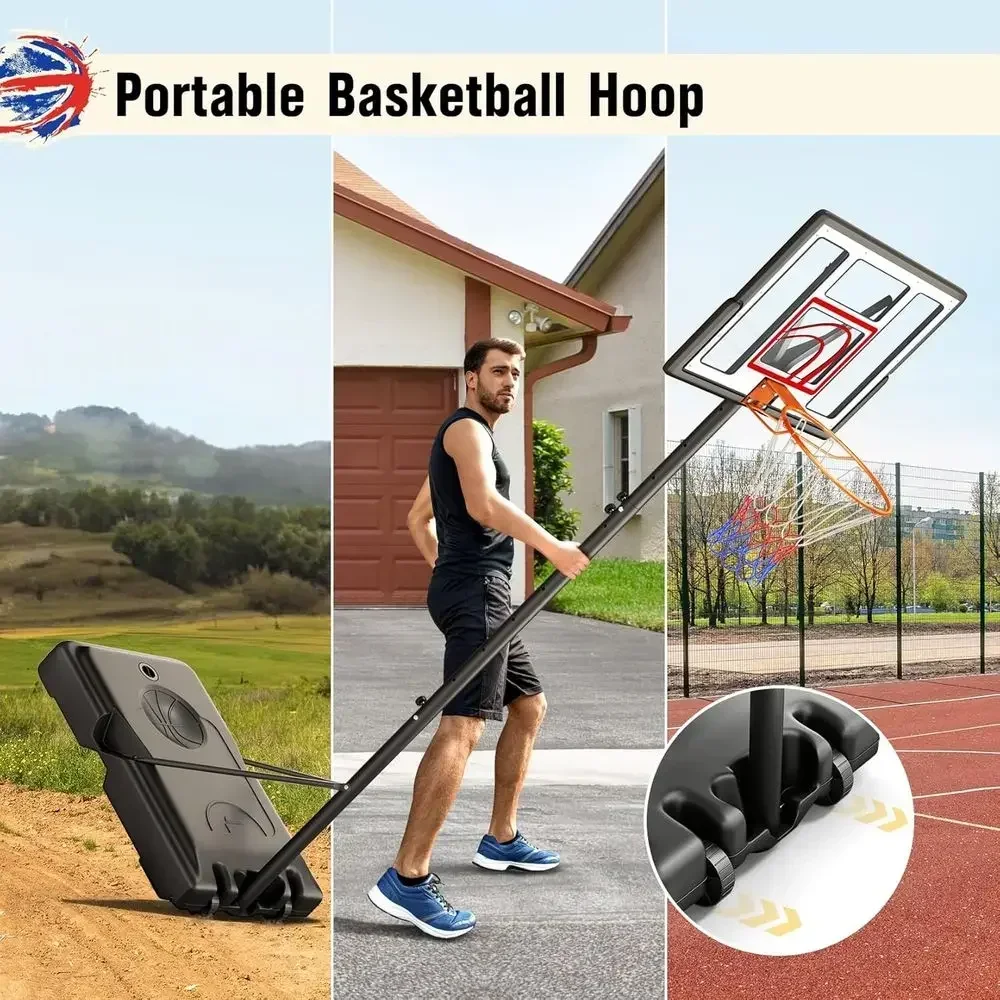 ห่วงบาสเก็ตบอลแบบพกพาสำหรับใช้ - Kids Outdoor Basketball บทวิจารณ์และราคา