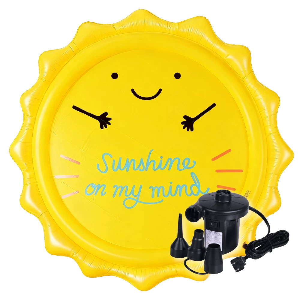 แผ่นรองเล่นสปริงเกอร์สำหรับเด็ - Kids Outdoor Play บทวิจารณ์และราคา