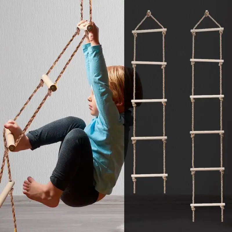 บันไดไม้สำหรับเด็กสำหรับกิจกรร - Kids Outdoor Climber บทวิจารณ์และราคา