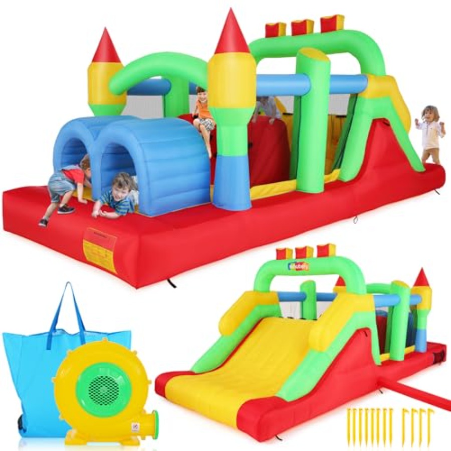 สนามเด็กเล่นเป่าลมกลางแจ้งสำหร - Kids Outdoor Inflatable บทวิจารณ์และราคา