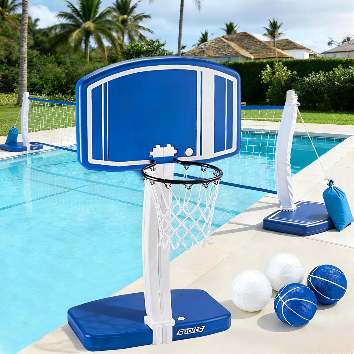 ห่วงบาสเก็ตบอลเหนือพื้นดินและต - Outdoor Games For Kids บทวิจารณ์และราคา