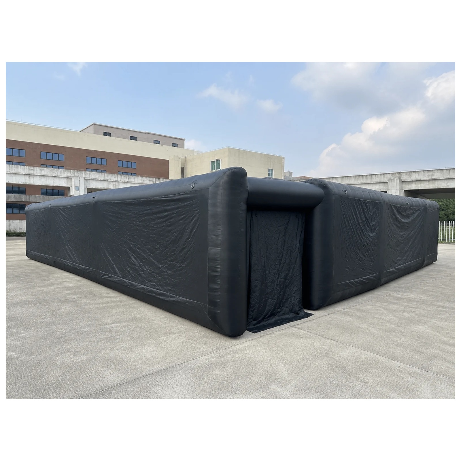 เขาวงกตเป่าลมสีดำขนาดใหญ่ 12x1 - Outdoor Games For Kids บทวิจารณ์และราคา
