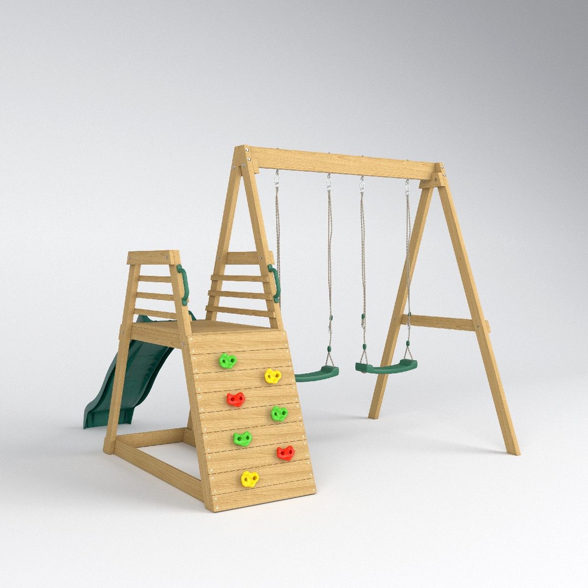 2026 ชุดสนามเด็กเล่นเป่าลมพร้อ - Kids Outdoor Garden Set บทวิจารณ์และราคา