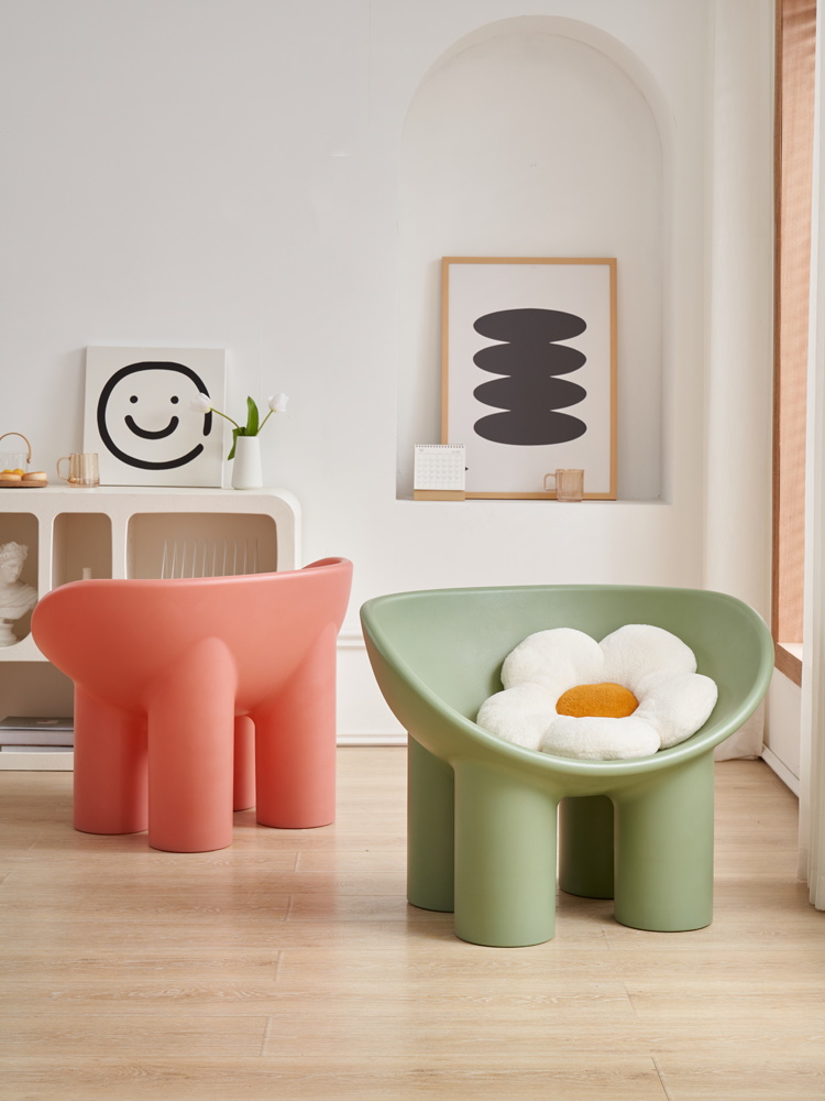 เก้าอี้ขาช้างพลาสติกสไตล์สแกนด - Kids Outdoor Lounge Chair บทวิจารณ์และราคา