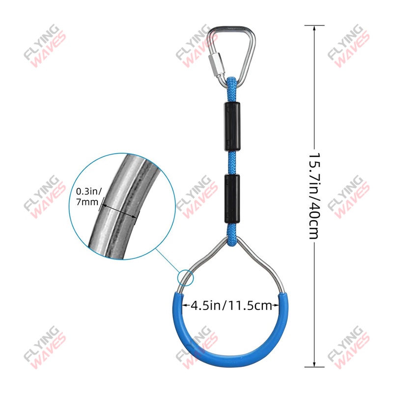 เด็กแขวนแหวน GYM Swing ปีนเขาล - Kids Outdoor Climber บทวิจารณ์และราคา