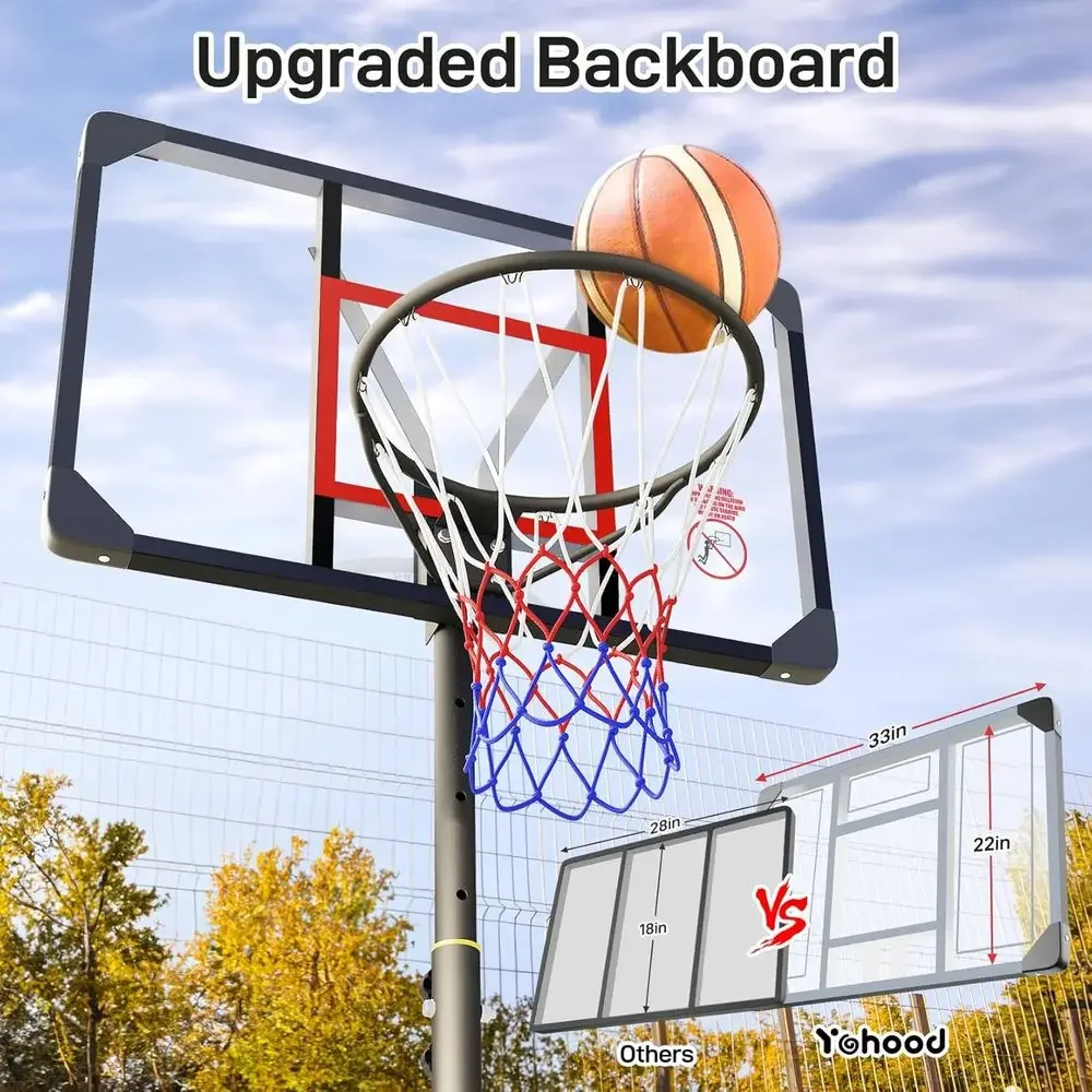 ห่วงบาสเก็ตบอลแบบปรับความสูงได - Kids Outdoor Basketball บทวิจารณ์และราคา
