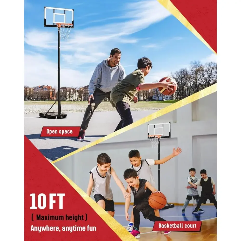 ห่วงบาสเก็ตบอลปรับระดับได้สำหร - Kids Outdoor Basketball บทวิจารณ์และราคา