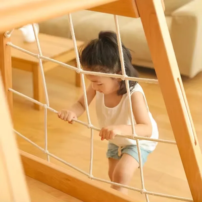 ชุดปีนป่ายไม้สำหรับเด็กแบบมอนเ - Kids Outdoor Wooden Climbing Frame บทวิจารณ์และราคา