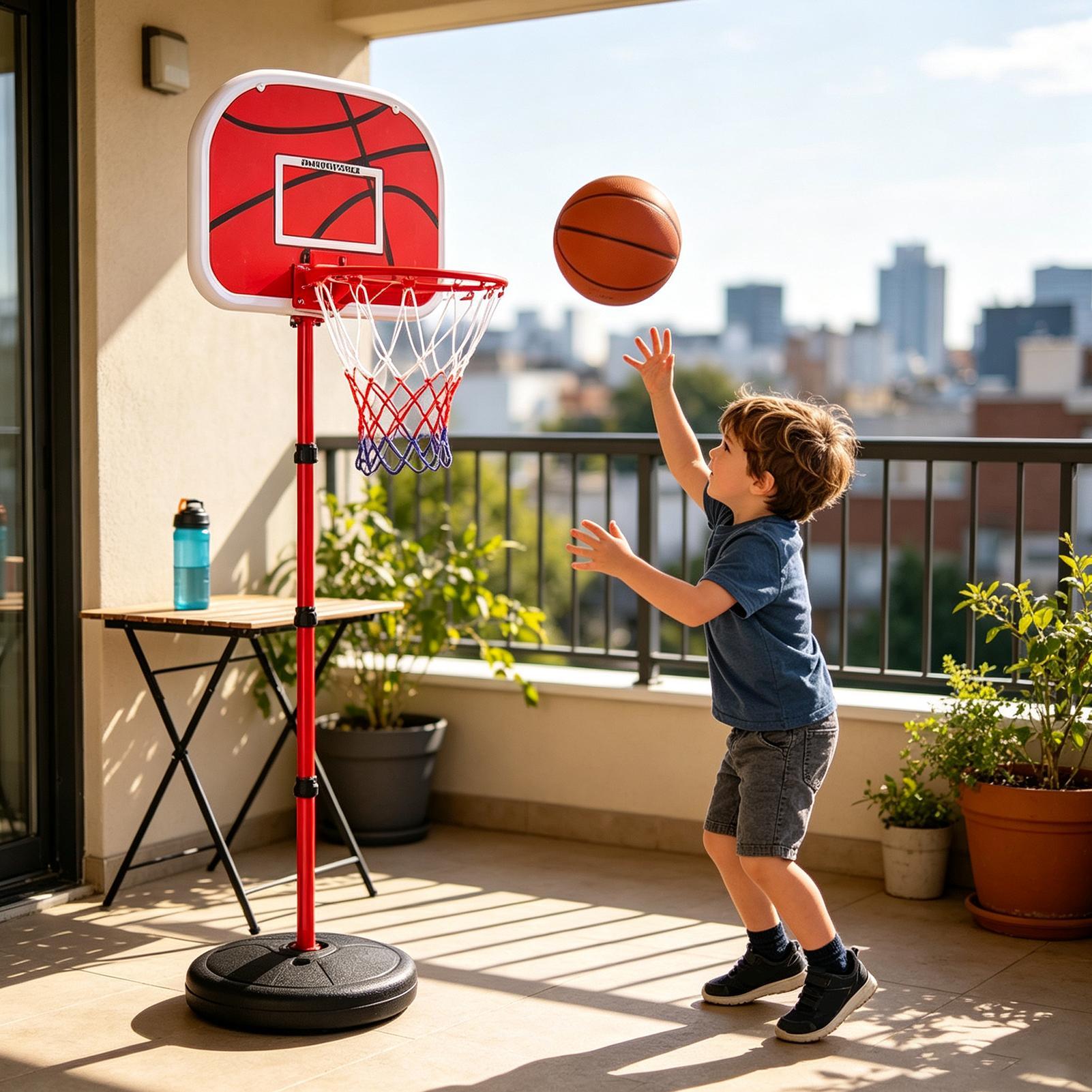 ห่วงบาสเก็ตบอลสำหรับเด็ก ปรับร - Kids Outdoor Basketball บทวิจารณ์และราคา