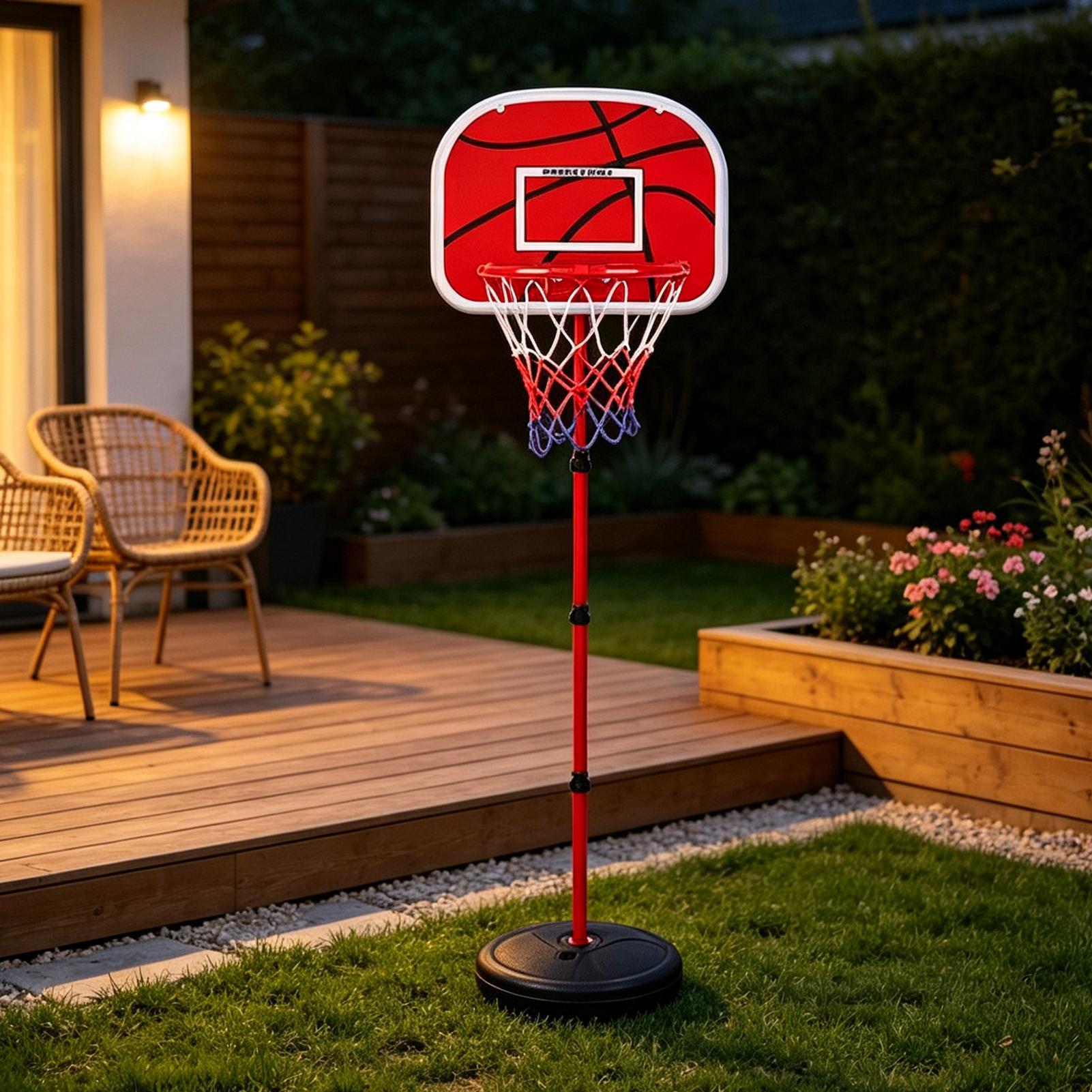 ห่วงบาสเก็ตบอลสำหรับเด็ก ปรับร - Kids Outdoor Basketball บทวิจารณ์และราคา