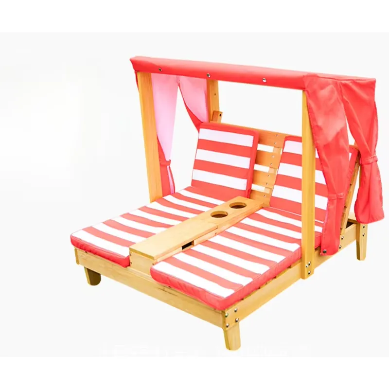 เก้าอี้ชายหาดสำหรับเด็กแบบสองท - Kids Outdoor Lounge Chair บทวิจารณ์และราคา
